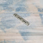 Small Piano Hinge 50mm Long - Silver Finish