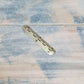 Small Piano Hinge 50mm Long - Silver Finish