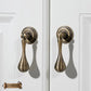 Sovereign Salvadore Antiqued Brass Pendant ringed cabinet handle 60mm drop