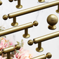 "Alonte" Sovereign beehive Brushed Brass ornate cabinet/Drawer handle-7 Sizes