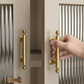"Alonte" Sovereign beehive Brushed Brass ornate cabinet/Drawer handle-7 Sizes