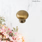 "Calvello" Sovereign majestic 34.5mm dia Brass cabinet / Drawer Knob-4 Finishes