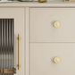 "Biccari" Sovereign Wheel Brushed Brass cabinet T-Bar Handles -7 Sizes