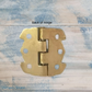 Celestial small box Hinge 29mmx 28mm (Gold& Bronze)