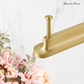 "Imperia" Sovereign Table Top Brushed Brass cabinet handle pull  -4 Sizes