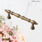 "Mallare" Sovereign Antiqued Brass cabinet T-Bar Handles -5 Sizes