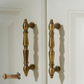 "Mallare" Sovereign Antiqued Brass cabinet T-Bar Handles -5 Sizes
