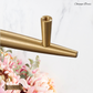 "Parma" Sovereign Spire Brass cabinet T-Bar Handles -7 Sizes