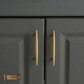 "Parma" Sovereign Spire Brass cabinet T-Bar Handles -7 Sizes
