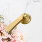 "Corinaldo "Sovereign stylish Pendant Brass cabinet  handle 70mm long