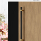 "Vicenza" Sovereign Black & Gold Brass cabinet T-Bar Handles -10 Sizes