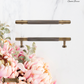 "Genoa" Sovereign Grippa Antiqued Brass cabinet T-Bar Handles -8 Sizes
