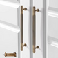 "Genoa" Sovereign Grippa Antiqued Brass cabinet T-Bar Handles -8 Sizes