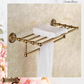 "Cordia" Sovereign 5 Bar Towel Rail Antiqued brass 620mmx245mm
