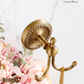 "Cordia" Sovereign robe hook Antiqued brass