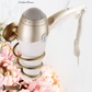 "Cordia" Sovereign Hair dryer holder Antiqued brass