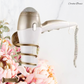 "Cordia" Sovereign Hair dryer holder Antiqued brass