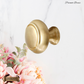 "Pesante" Sovereign Ring heavy brass Knob 25mm dia- 2 Sizes