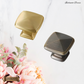 "Inclinato" Sovereign Square 29mmx29mm solid brass cabinet pull-  2 Finishes