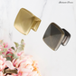"Inclinato" Sovereign Square 29mmx29mm solid brass cabinet pull-  2 Finishes