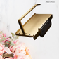"Lusso" Sovereign Bathroom Toilet Roll Holder -Brushed brass
