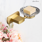 "Lusso" Sovereign Bathroom Soap Dish -Brushed brass