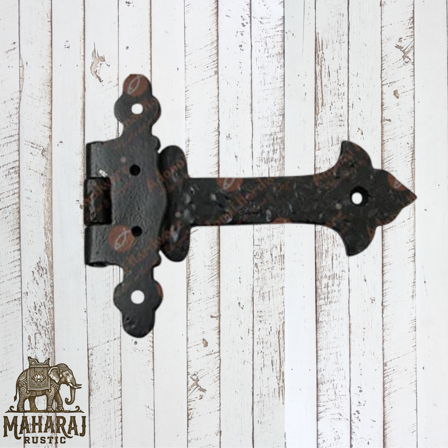 Antique Cast Iron Strap T Hinge-152mm x 100mm (MAJ-800)
