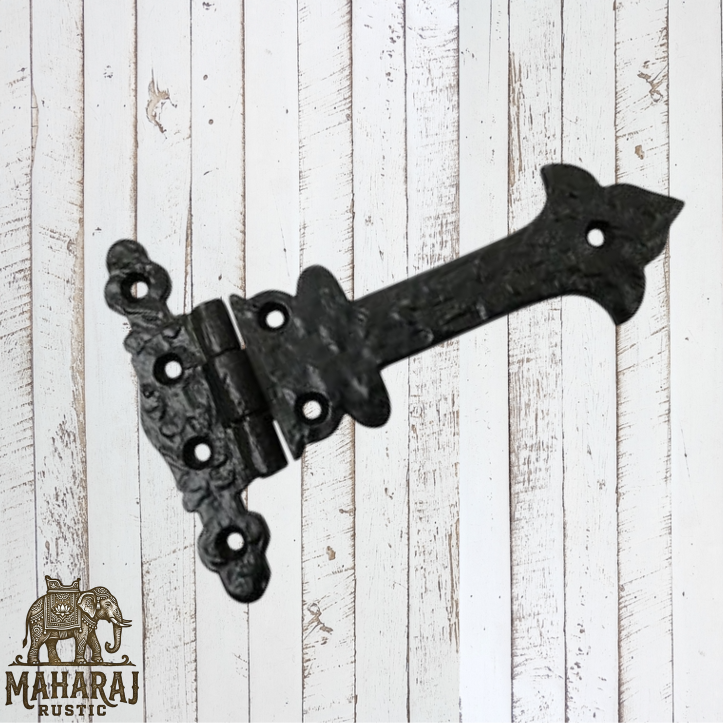 Antique Cast Iron Strap T Hinge-152mm x 100mm (MAJ-800)