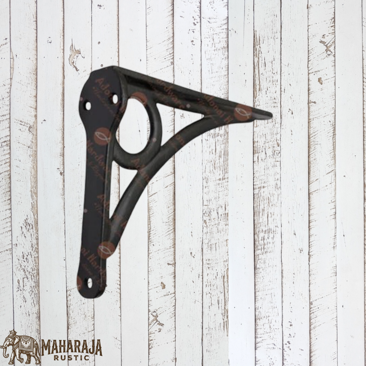 Cast iron shelf bracket 142mmx 104mm  (MAJ-813)