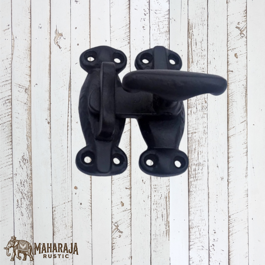 Cast iron Black Antique Iron Tee Fastener 74mm x 63mm (MAJ-818)