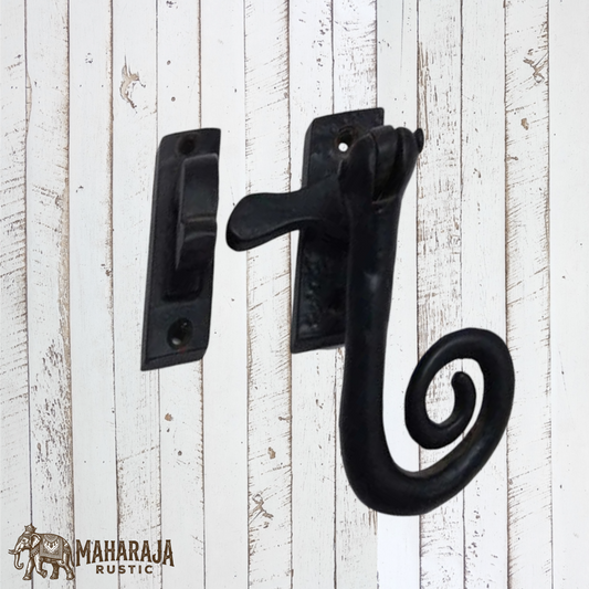Cast iron Black monkey tail window Fastener (MAJ-819)