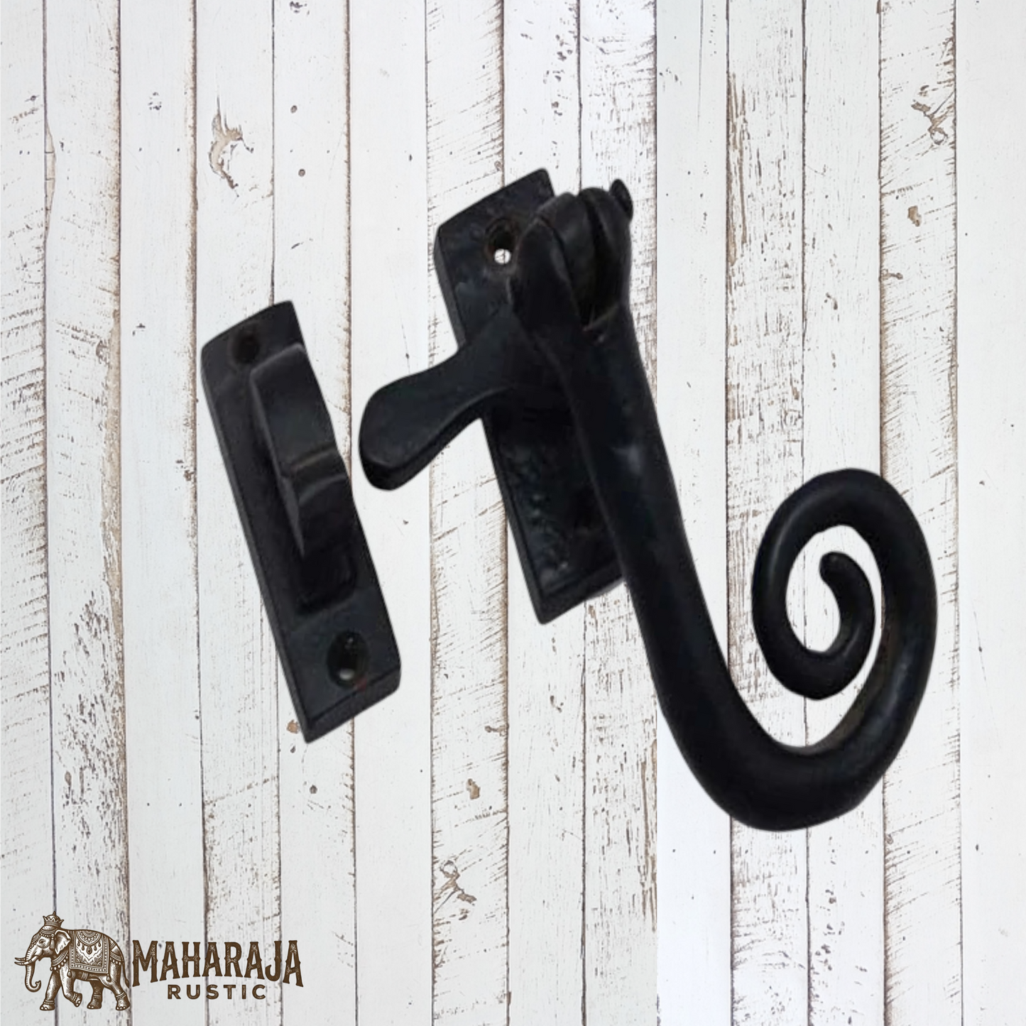 Cast iron Black monkey tail window Fastener (MAJ-819)