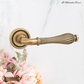 il mulinello Sovereign Antique Brass door handle lever