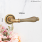 il mulinello Sovereign Antique Brass door handle lever