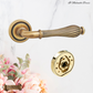 il mulinello Sovereign Antique Brass door handle lever