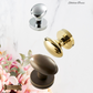 Ellittico Sovereign Oval brass Door knob (3 Finishes)