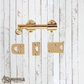 Heavy Duty Surface Brass bolts for windows and doors 100mm