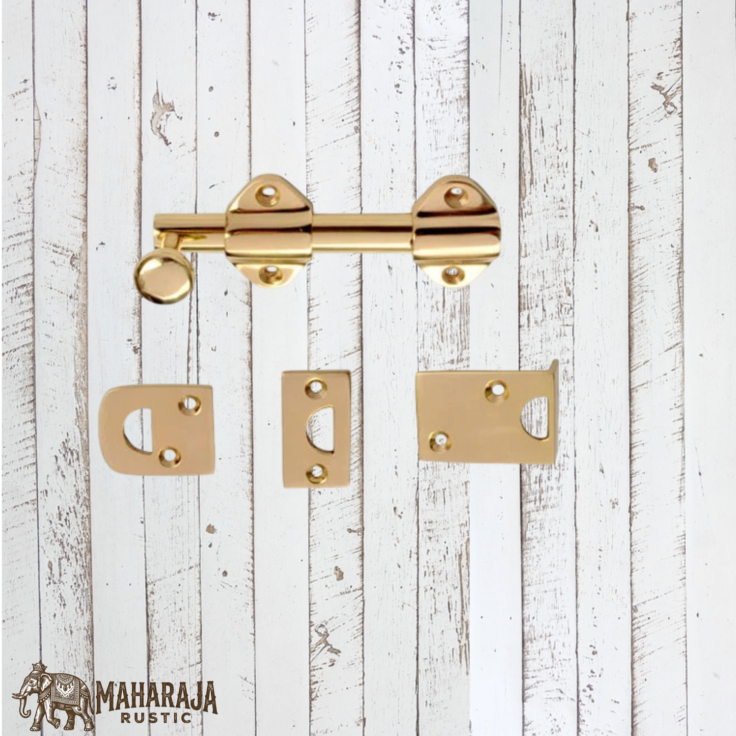 Heavy Duty Surface Brass bolts for windows and doors 100mm
