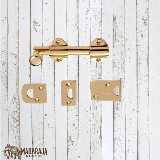 Heavy Duty Surface Brass bolts for windows and doors 100mm