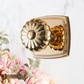 A Costa Sovereign Daisy brass Door knob (3 Finishes)