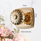 A Costa Sovereign Daisy brass Door knob (3 Finishes)