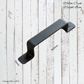 Willow Creek D-handle 320mm black iron handle