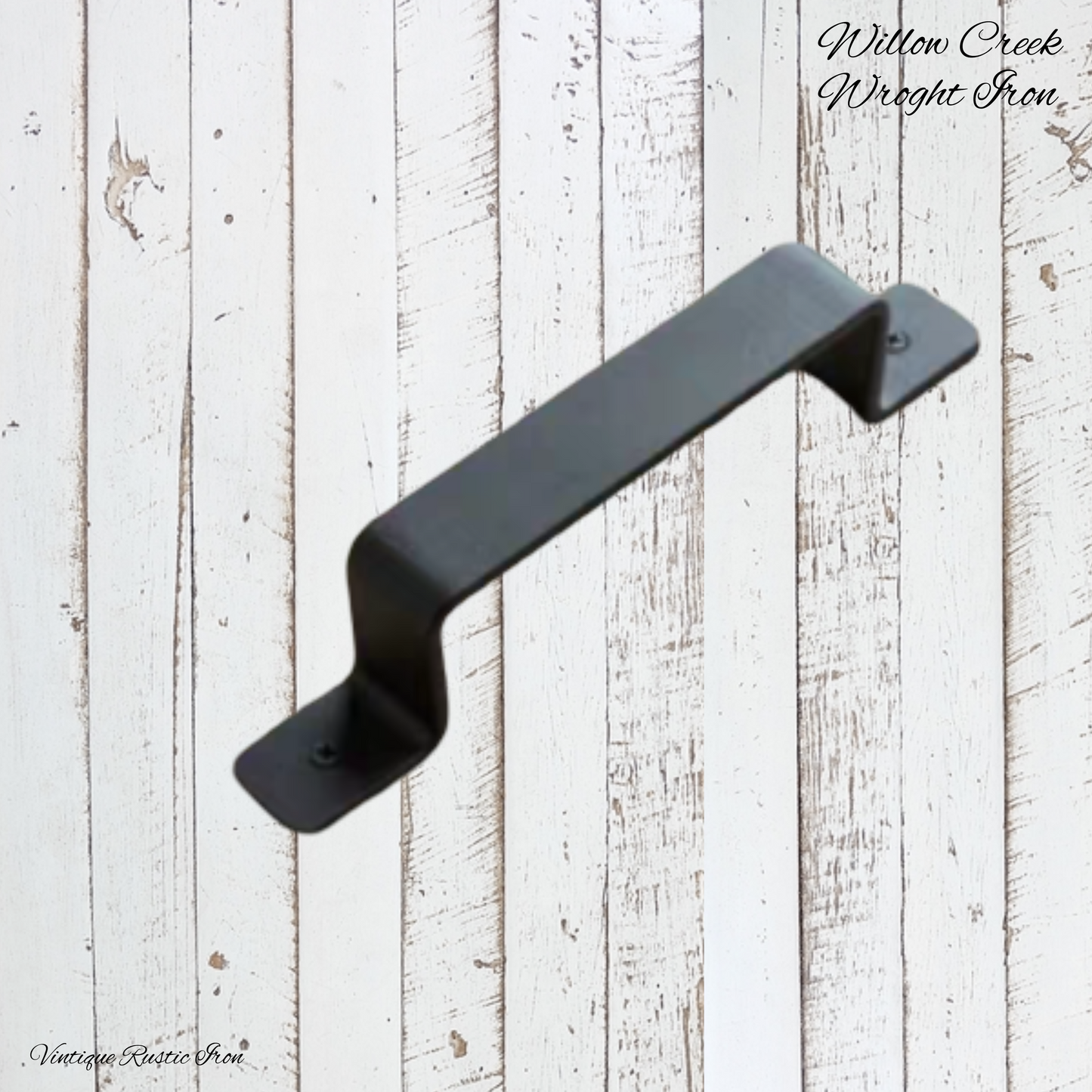 Willow Creek D-handle 320mm black iron handle