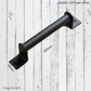 Stables D-handle 600mm Black Tube iron handle