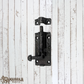 Cast Iron Rustic door or gate Bolt 75mm Long-Rustic beauty (MAJ839)