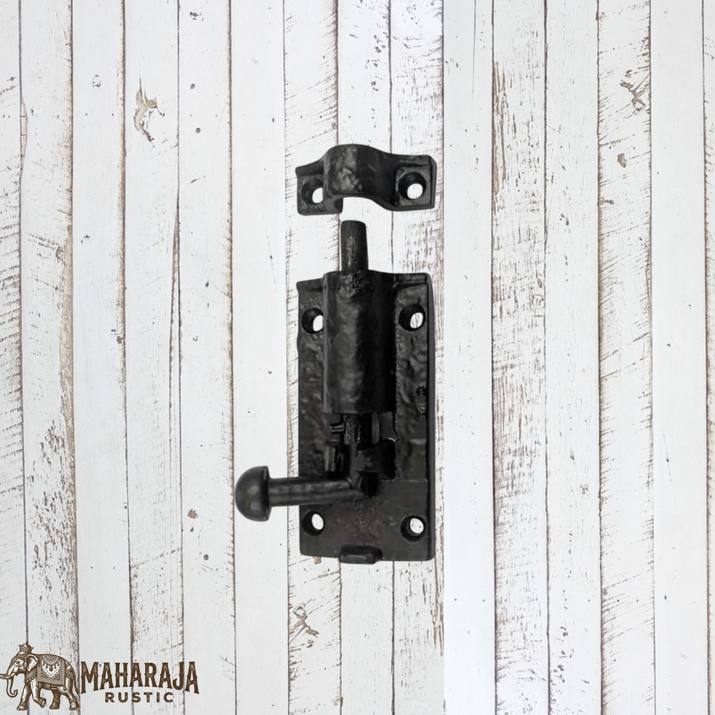 Cast Iron Rustic door or gate Bolt 75mm Long-Rustic beauty (MAJ839)