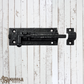 Cast Iron Rustic door or gate Bolt 100mm Long-Rustic Black (MAJ840)