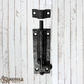 Cast Iron Rustic door or gate Bolt 100mm Long-Rustic Black (MAJ840)