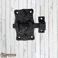 Cast Iron Cabinet latch/ Bolt 75mm long-wide body (MAJ841)