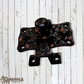 Cast Iron Cabinet latch/ Bolt 75mm long-wide body (MAJ841)
